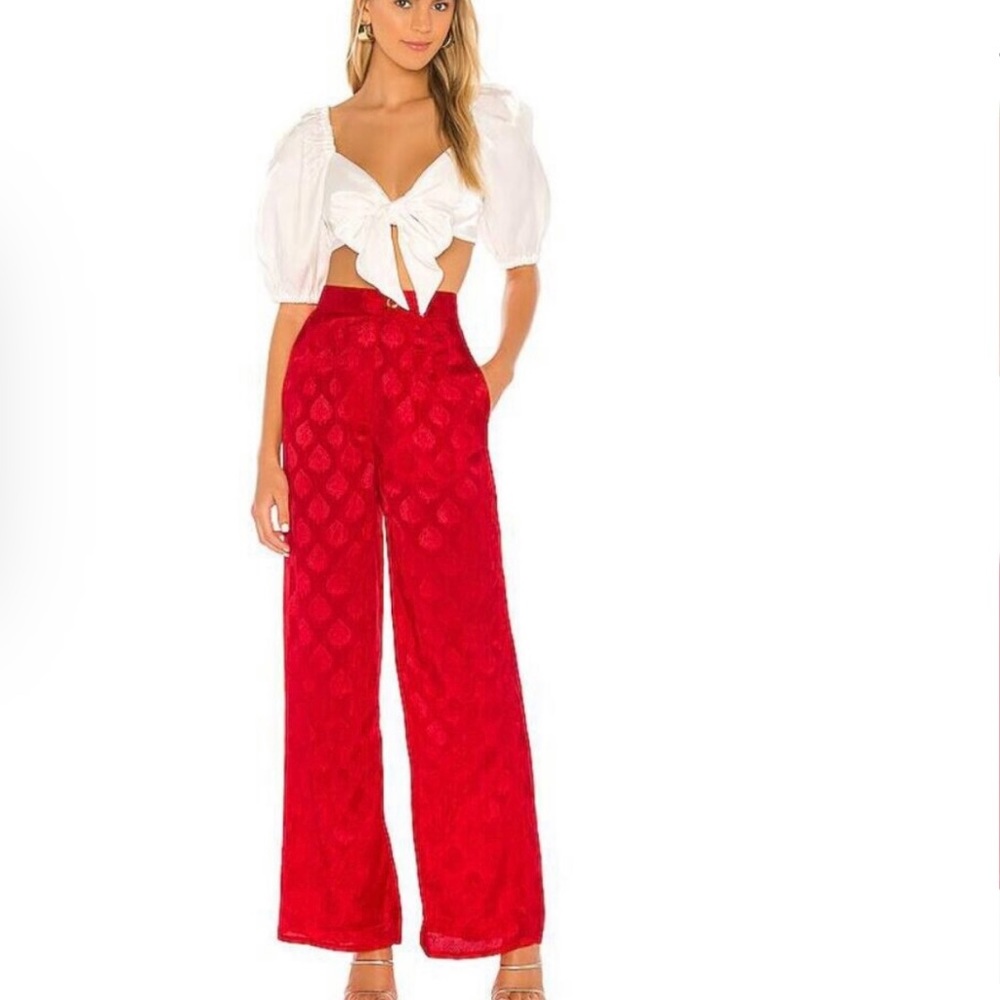 Cleveland Pant in Red